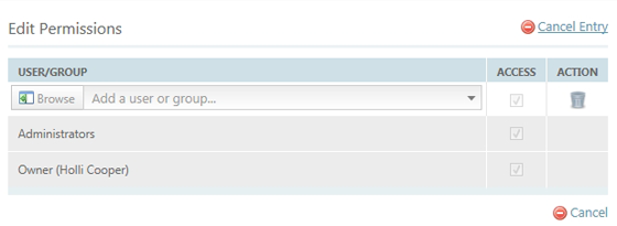 Add new permission